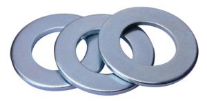 China Round Bulk Galvanized Flat Washers Dimensional Stable Non Deformable wholesale