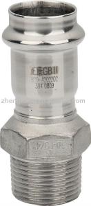 China Welded Stainless Steel Threaded Fittings Steel Pipe Compression Fittings wholesale