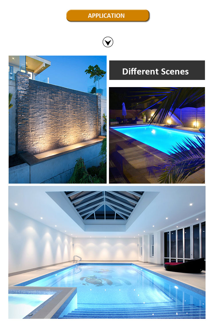 6w 10w 18w 25w Underwater Linear Light Stainless Steel Waterproof Swimming Pool Light