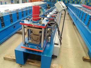 China 0.42mm Thickness Gutter Cold Roll Forming Machine With 5.5kw Power Full Automatic wholesale