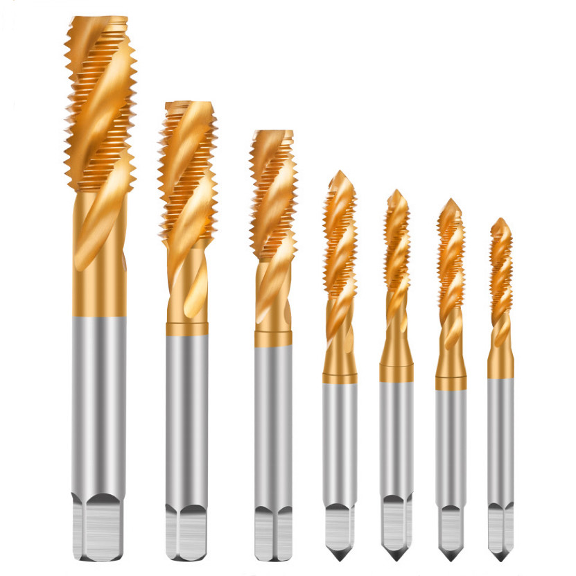 M6 M7 M8 M9 M10 Spiral Fluted Tap Milling Cutter Metric Screw Thread Tap