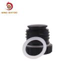 Stainless Steel Vacuum Insulated Growlers , Black 2L Screw Top Growler Double