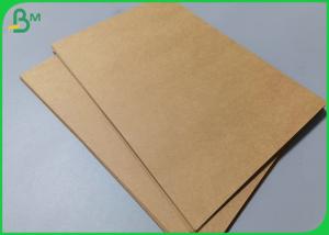 China 100% Virgin 230g 280g Unbleached Color Kraft Paper Sheet For Food Grade Bowl wholesale