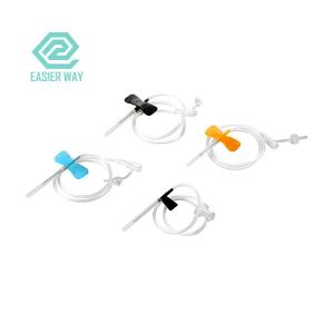 China Luer Slip Luer Lock Butterfly Scalp Vein Needle 25G For Hospital Vein Infusion wholesale