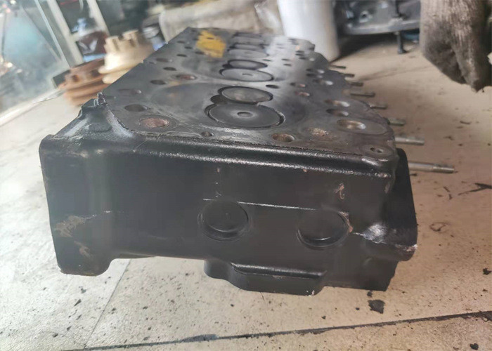 Used Diesel 4 Cylinder Engine Head D04FR 8 Valve For SK130-8 Excavator