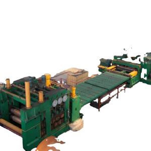 China 35KG Weight Leveler Steel Sheet Straightening and Cross Cutting Machine for Metal Sheet wholesale