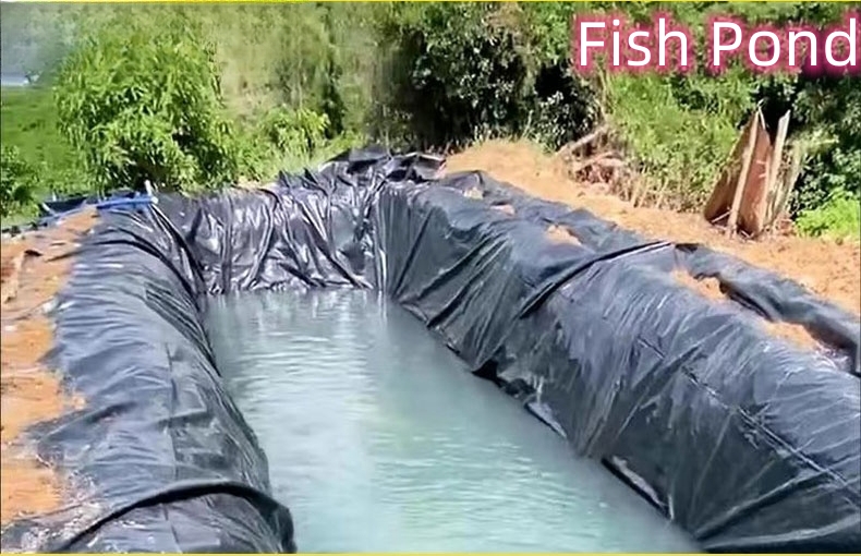 50m-100m/roll Length Anti-Aging Geomembrane for Fish Ponds Online Technical Support