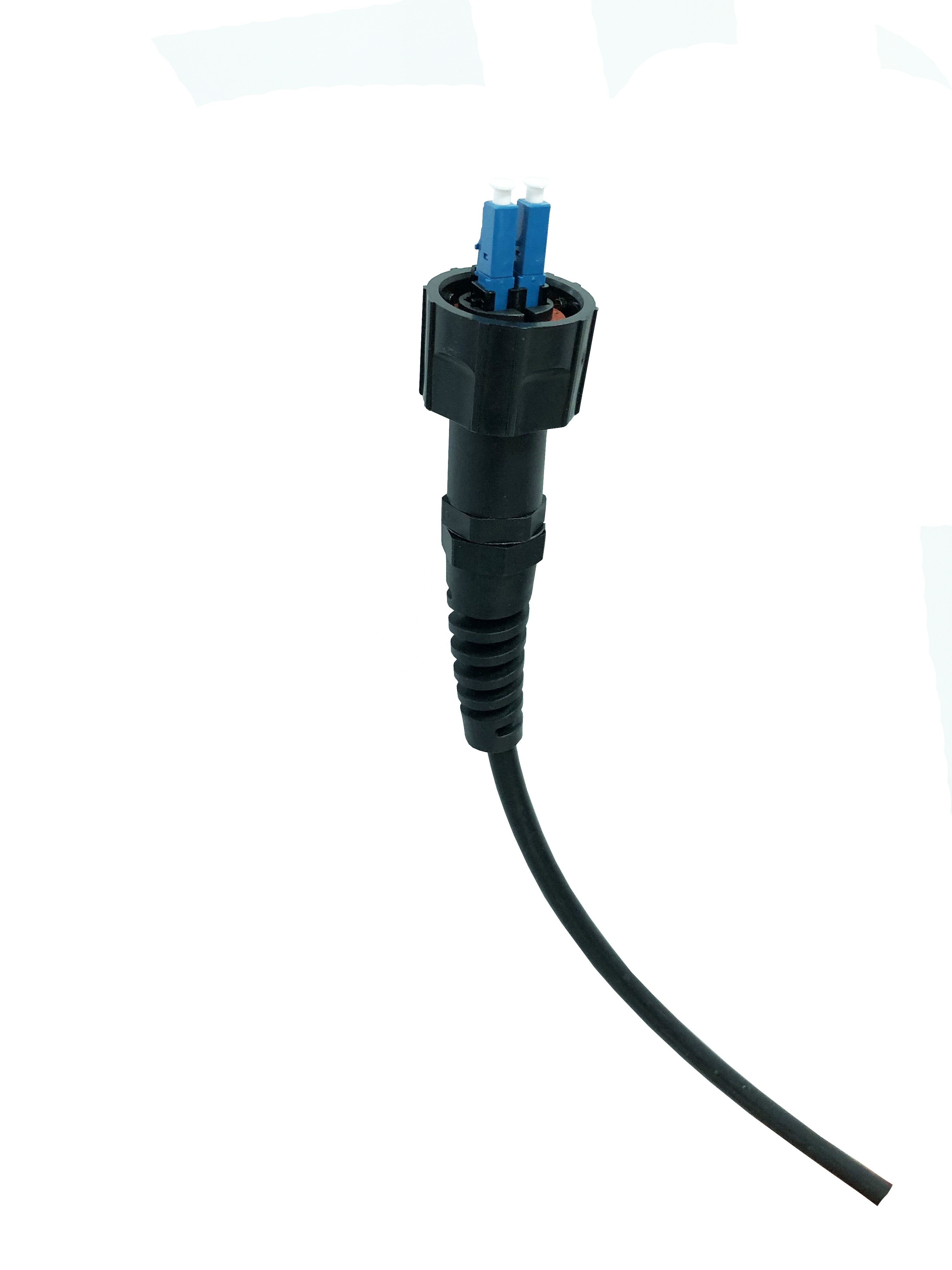 Waterproof Duplex LC ODVA Fiber Optic Connector Assembly