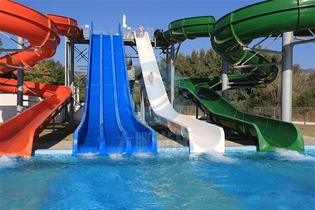 1.8M Mat Racer Water Slide Children FRP Outdoor Water Play Equipment