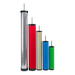 China 22NM3/Min Fiberglass HANKISON Filter Coalescing Air Filter Element Stainless Steel wholesale