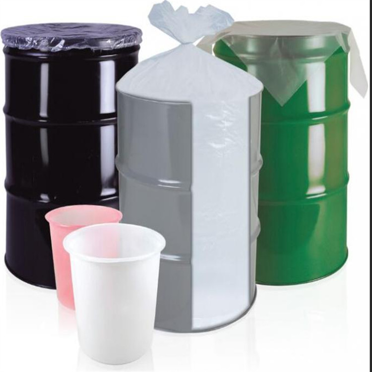 Heavy Duty Leak Proof Plastic Drum Liner Disposable Round Bottom Plastic Bag