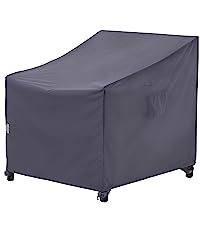 Outdoors Heavy Duty Waterproof Anti-UV Extra Large Patio Furniture/Sectional Sofa Cover,140"x86"