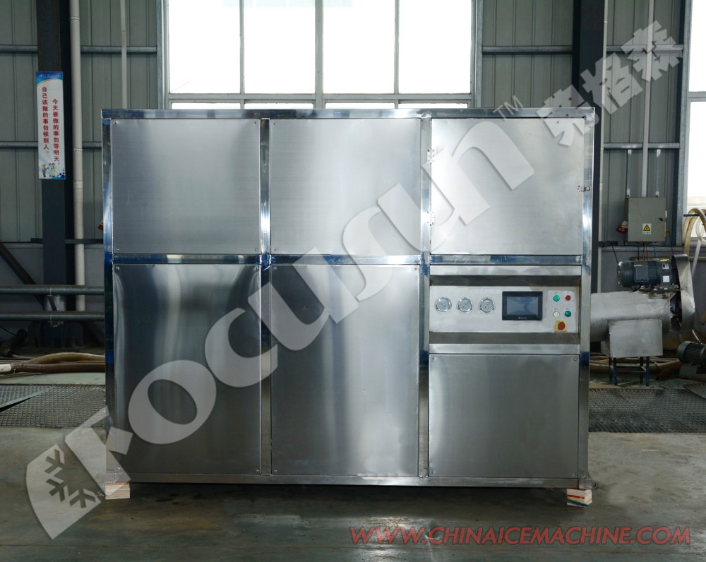 Industrial 10 Ton Cube Ice Machine with and Remote Monitoring Top Ranking FOCUSUN