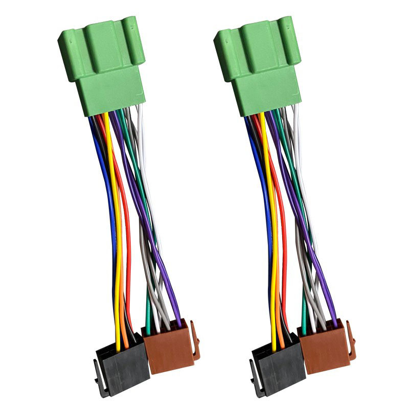 2.54mm Pitch 8 Pin to 8Pin Car Stereo Radio Plug Cable Wire Harness with JST Connector