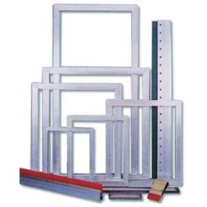 China Pre - Stretched Silk Screen Printing Materials Aluminum Erosion Resistance wholesale