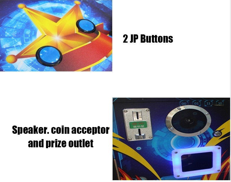 Coin Pusher Electronic Kids Game Machine Indoor Shooting Game Simulator