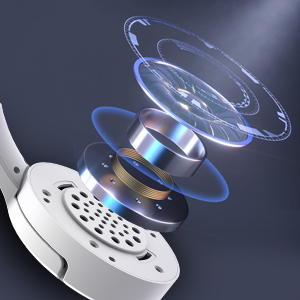 50mm Driver Wireless Gaming Headset Headphone With X6 Pro 2.4G And RGB LED