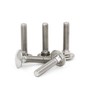 China Stainless Steel 304 Neck Carriage Bolts DIN751 Standard And Customized wholesale