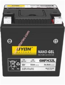 China Liyon 6MFH32L 12V 32Ah Atv Battery High Power Energy Storage New Original wholesale