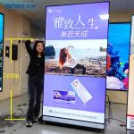 100" 85" 75" Indoor Touchscreen Monitor Kiosk 4k Digital Signage Display