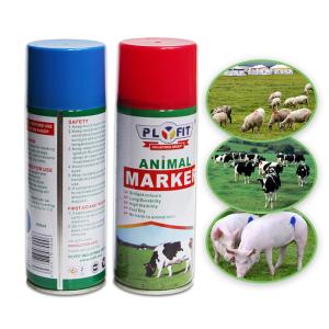 China B1003 Article Tinplate Acrylic 400ml Animal Marking Paint wholesale