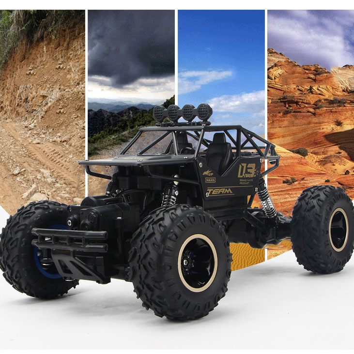 Boy's Speed Racing Toy Car 90 Minutes Charging Time Four-Wheel Drive Climbing Big Car