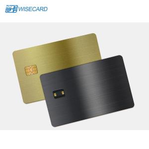 China Wisecard WCT Smart Credit Card Metallic NFC Cards For Digital Signature Authentication wholesale