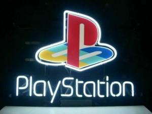 China Hand-Made Play Station PlayStation Game Room Real Glass Neon Sign Beer Bar Light for Wedding Gift Bedroom Home Wall Deco wholesale