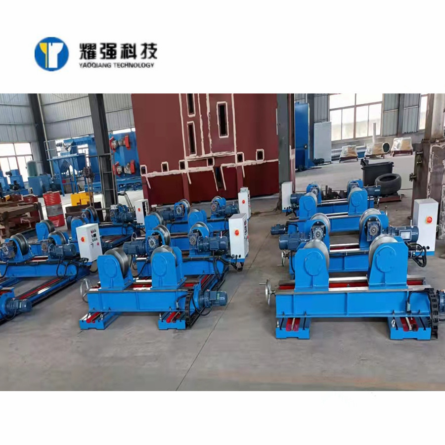 Self Adjustable Tank Welding Rotator Turning Roll 7.5kw 60m/H AC Frequency