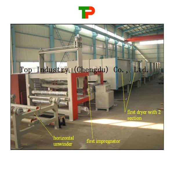 Melamine Paper Impregnation Machine Resin Impregnation Line 2000*2000*2000