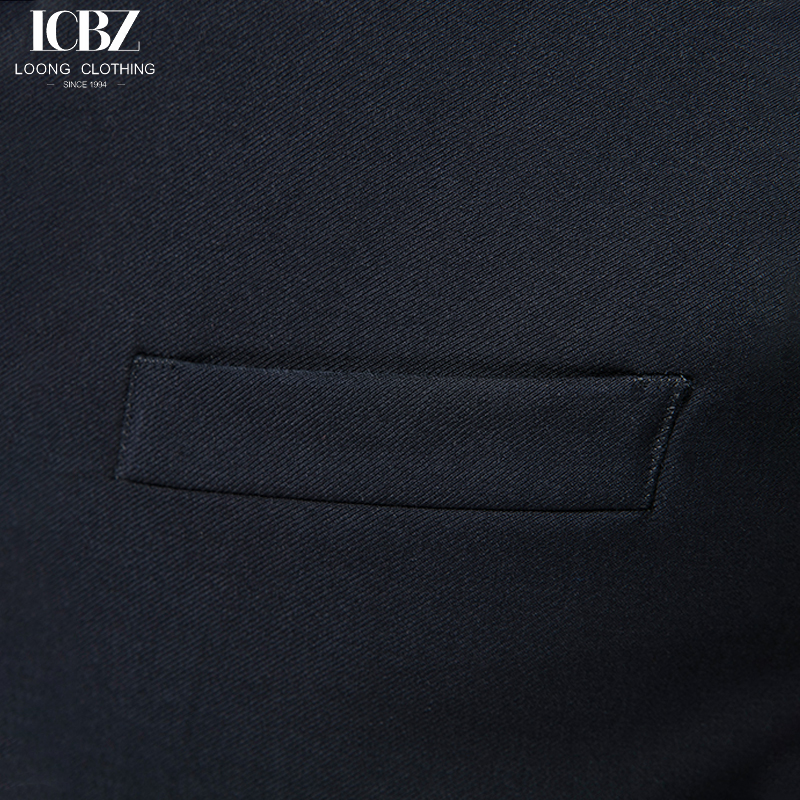 Korean Slim Fit Woven Navy Blue Suit Vest for Men Gender Men Professional Formal Vest