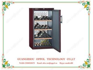China OP-407 Supermarket Cooler Wine Showcase Display Fridge wholesale