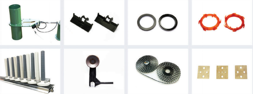 CE Textile Machinery Parts Gripper Assembly Auto Doffing Parts / Peg Tray / Hand Brake / Middle Peg
