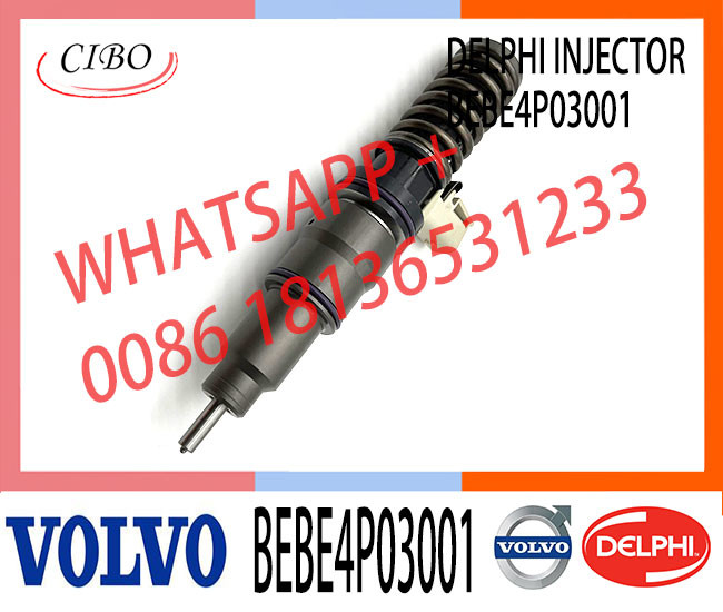 New Diesel Fuel Injector 22435395 BEBE4P03001 BEBE4P02001 for VOL 85020177 22435395 Excavator FH4 EURO6 D13K