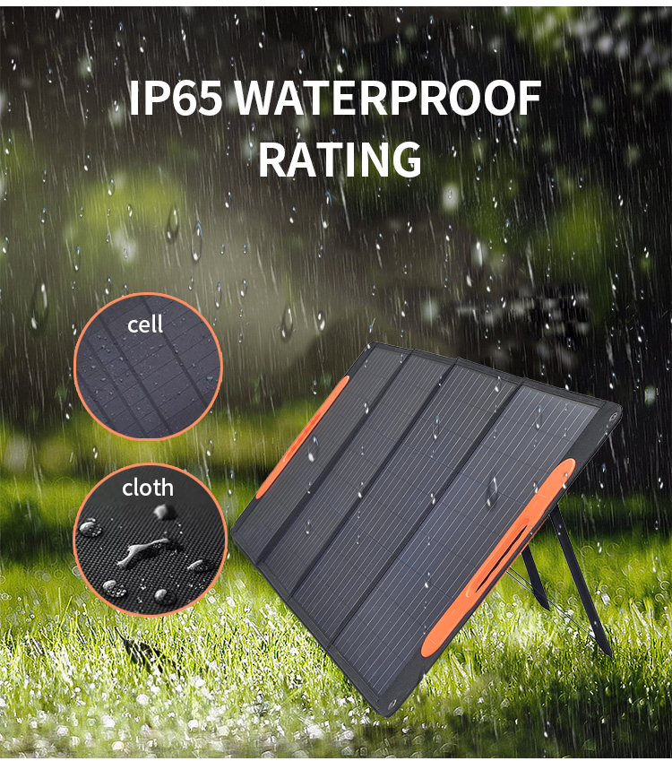 Portable Foldable A11 120W 18V Outdoor Solar Charger for Solar Panel System
