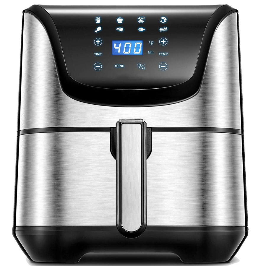 1800W 12L Digital Air Fryer Oven Oilless Cooker Multi function Toaster With 12 Cooking Recipes