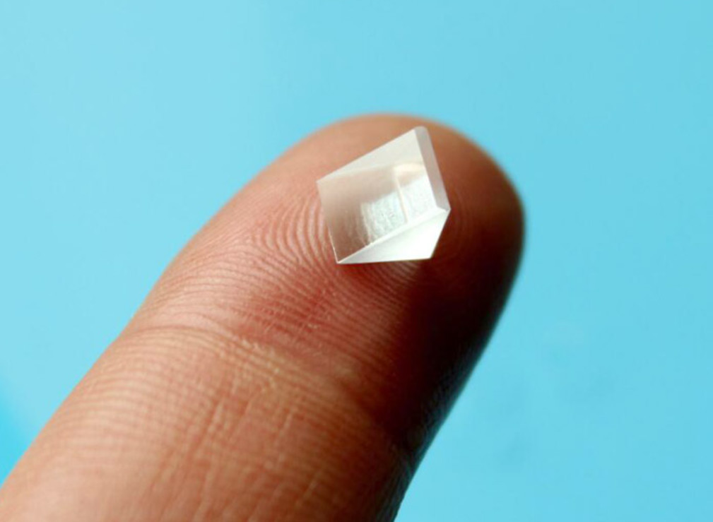 Miniature Optical Glass Telescope Lenses Crystal Triangular Prism 45 60 90 360 Degree Right Angle Lens