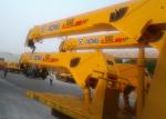 5 Ton Truck Mounted Telescopic Boom Crane , 2120kg Truck Mounted Crane