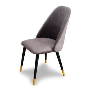 China High Back Leather Dining Room Custom Made Furniture With Metal Legs Custom Design wholesale