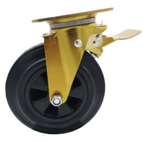 China Waste Bin Caster Wheel 8 Inch wholesale