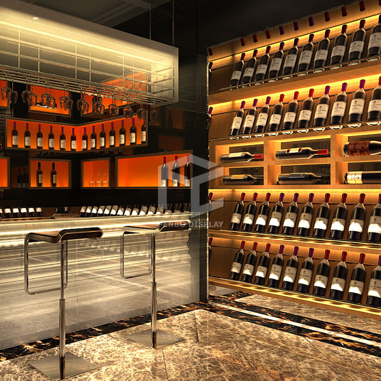 Monomer Design Wine Display Cabinet 15mm Thick MDF Available