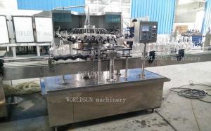 China Stainless steel Glass Bottle Washing Machine With 12 Heads automatic bottle rinsing machine wholesale