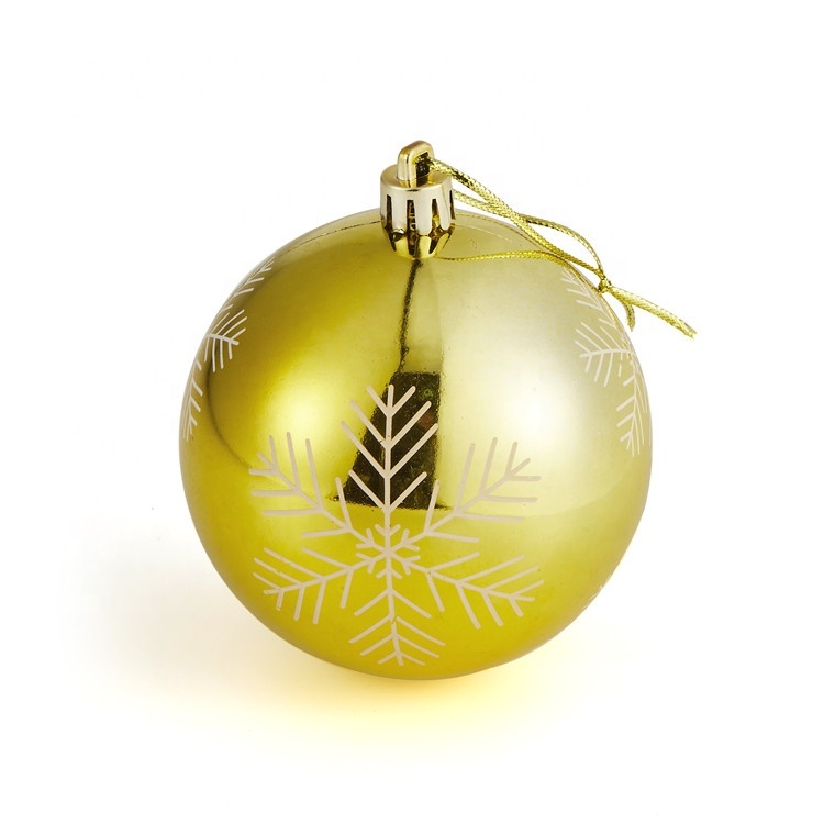 Sublimation Christmas Tree Ornaments Snowflake Christmas Ball