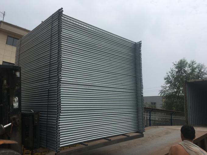 High Security Temporary Pool Fence Panels / Temporary Fence Netting 22.00kg