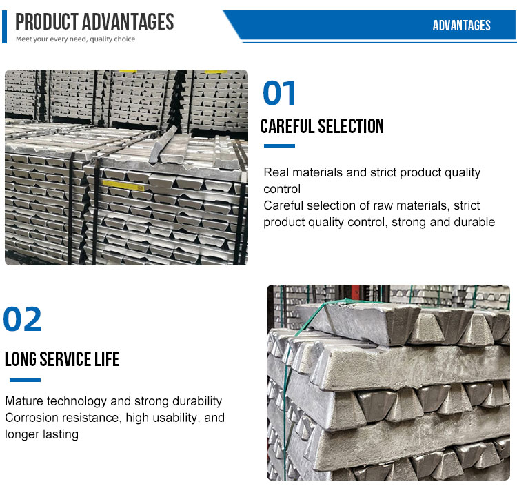 99.99 Pure Aluminum Ingot For Different Applications Length Scope 2000mm-6000mm