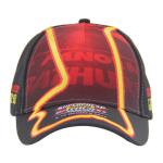 Breathable 100% Polyester Baseball Caps With Flat Embroidery Logo