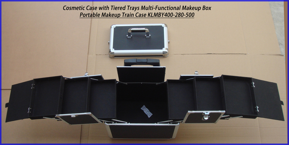 Multi-Functional Dresser case with Tiered Trays KLMBZ400-290-530