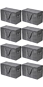 extra-large heavy-duty storage moving bag durable handles opens wide dual-tab zipper water-resistant