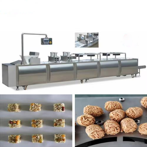 Popped rice bar forming machine / processing Line