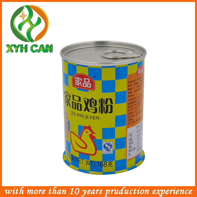 0.21mm Thick CMYK Printing Food Tin Boxes FDA For Pet Food packing
